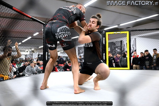 2023-11-18 Milano in the Cage 11 01711 Grappling - Luca Peredda-Davide Cavalieri DOro